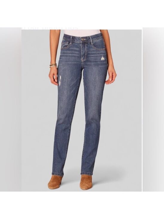 Democracy Denim - Democracy "Ab"solution Patriot Straight Leg Jeans – Size 10, NWT